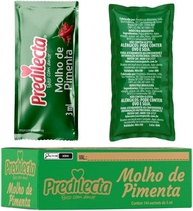 Sache Molho Pimenta 3ml Caixa Com 144 Unidades Predilecta - imagem 1