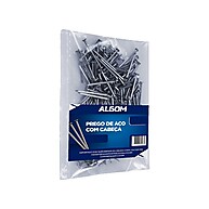 Prego de Aço Com Cabeça 18x30 – 100 Unidades Galvanizadas - imagem 1