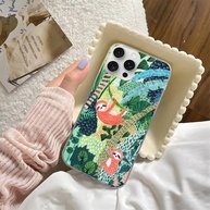 Capinha iPhone: Selva Encantada - Gatos, Cobras e Preguiças! - imagem 3