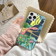 Capinha iPhone: Selva Encantada - Gatos, Cobras e Preguiças! - imagem 4