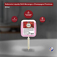 Sabonete Líquido Morango com Champagne 800ml Premisse - imagem 2