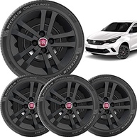 Kit 4 Calotas Fiat Argo Aro 14 2021 Preto - Estilo e Proteção Premium - imagem 2