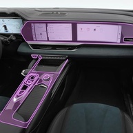Proteção Premium para Console Geely Tugella 2021-2023: Película TPU Transparente e Resistente a Arranhões - imagem 2