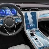 Proteção Premium para Central Multimídia FAW HONGQI OUSADO 2023-2024: Película TPU Anti-Risco XIUXIYING - imagem 1