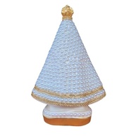 Imagem Nossa Senhora Aparecida Pérola Branca 27cm - Acabamento Premium para Decoração e Fé - imagem 4