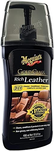 Meguiars Gold Class G17914: Hidratante de Couro Premium 3 em 1 - 400ml - imagem 2