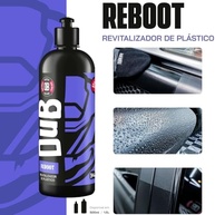 Renovador de Plásticos Externos Reboot 500ml + Aplicador Premium - imagem 3