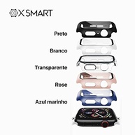 Capa Protetora Premium para Apple Watch 44mm: Vidro Temperado 6D e TPU Flexível - imagem 5