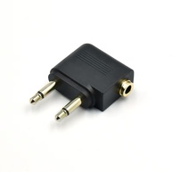 EZYUMM: Pacote com 2 Adaptadores de Fone de Ouvido para Avião - Som Premium 3.5mm - imagem 4