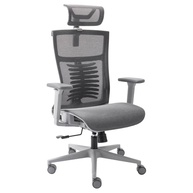 Cadeira de Escritório Elements Vertta Pro Cinza Full Mesh - Design Ergonômico Premium - imagem 1