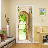 Mural de Parede 3D Adesivo Decorativo para Porta e Ambientes - PVC Premium - imagem 1