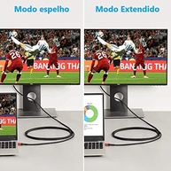Cabo Mini DisplayPort para HDMI 1m Premium: Imagem Full HD com Qualidade Superior - imagem 4