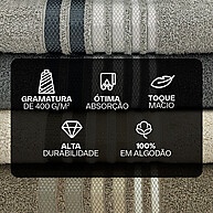 Toalhas Banhão Gigante Dynamo Camesa: Maciez e Absorção Premium - imagem 2