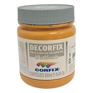 Tinta Decorfix Brilhante 305 Ocre Ouro 250ml - Acabamento Premium para Projetos Criativos - imagem 2