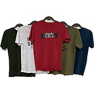 Camisetas Plus Size Masculinas: Kit 5 Algodão Premium - imagem 1