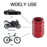 Kit 4 Tampas Bico Válvula Alumínio Premium para Carro, Moto e Bike - Proteção e Estilo! - imagem 3