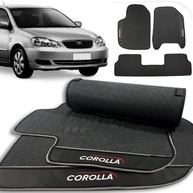 Jogo de Tapetes Premium Emborrachado para Corolla 2003-2007 - 3 Peças Impermeáveis e Antiderrapantes - imagem 1