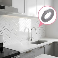 Fita Decorativa Autocolante Metalizada Premium 50m - Impermeável e Versátil para Parede, Piso e Teto - imagem 4