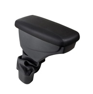 Apoio de Braço Premium Courvin Preto Sem Costura para Chevrolet Tracker (2012 em diante) - imagem 1