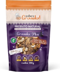 Senhora Granola Plus 200g Artesanal Premium - Castanha de Caju e Lascas de Coco - imagem 1