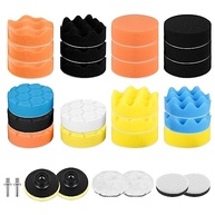 Kit de Almofadas de Polimento para Carro - 31 Peças Premium com Adaptador M10 e Ventosas - imagem 5