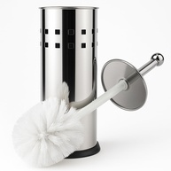 Escova Sanitária Inox Premium 2 Peças - Design Moderno com Base Antiderrapante - imagem 1