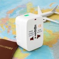 Kit 2 Adaptadores de Tomada Universal Premium: Viaje Conectado em +150 Países! - imagem 3