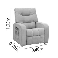 Poltrona do Papai Reclinável Azera: Conforto Premium - imagem 2