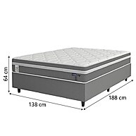 Cama Box Casal Molas Ensacadas Probel: Conforto Premium - imagem 2