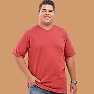 Camiseta Plus Size Vermelha: Conforto Premium! - imagem 2