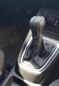 Capa Manopla Câmbio Couro Manual Hyundai HB20 (2013-2021) - Toque Premium - imagem 3