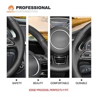 Capa de Volante MEWANT em Couro Genuíno para Audi: Toque Premium e Segurança DIY - imagem 4