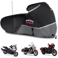 Capa de Moto Premium 600D Impermeável - Proteção Total para Harley Davidson, Indian e Mais! - imagem 1