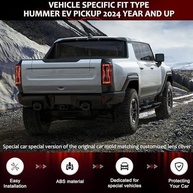 Capa de Lente Fumê para Luz de Freio Hummer EV: Estilo e Proteção Premium - imagem 3