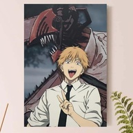 Placa Quadro Decorativo Chai.nsaw Man - Estilo Denji (MDF Premium) - imagem 3