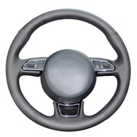 Capa de Volante MEWANT em Couro Genuíno para Audi: Toque Premium e Segurança DIY - imagem 2