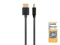 Cabo HDMI Monoprice Premium 0.60m: Imagem 4K 60Hz, HDR e 18Gbps para sua TV - imagem 2