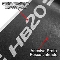 Kit Adesivos Soleira Porta HB20 Preto Fosco: Estilo e Proteção Premium - imagem 5