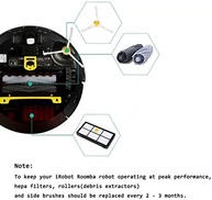 Kit de Peças de Reposição para iRobot Roomba 800 e 900 Series - Filtros, Escovas e Acessórios Premium - imagem 4