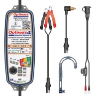 OptiMate 4 Quad Premium: Carregador Inteligente 12V/12.8V 1.25A para Motos BMW, Triumph e Mais - imagem 4