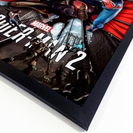 Quadro Decorativo Spider-Man 2 – 40x60cm | Moldura Ecológica em Madeira com Impressão em Vinil Premium - imagem 4
