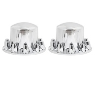 Kit Eixo Traseiro Premium: Capas Protetoras Banhadas para Caminhões e Trailers (33mm) - imagem 3
