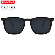 Óculos de Sol Quadrado Preto Fosco UV400 – Estilo Premium - imagem 2