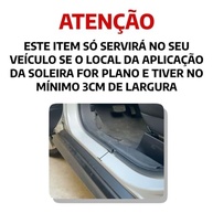 Soleira Baixo Relevo Premium para Fiat Fastback - Proteção e Estilo Incomparáveis - imagem 4