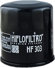 Filtro de Óleo HiFloFiltro HF303 Premium Preto - Proteção Essencial para sua Honda Transalp - imagem 1