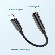 Adaptador P2 3.5mm para Tipo-C: Som Premium para Samsung, Motorola, iPhone 15 e mais! - imagem 4