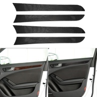 Kit Acabamento Fibra de Carbono Painel Porta Audi A4 B8 / S4 (2009-2016) - Estilo Premium - imagem 1