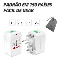 Kit 2 Adaptadores de Tomada Universal Premium: Conecte-se em Mais de 150 Países! - imagem 3