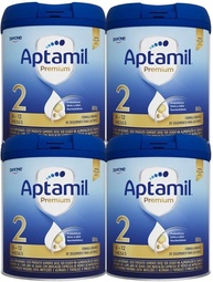 Fórmula Infantil Aptamil Premium 2 800g - Kit 4 latas - imagem 1