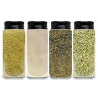 Kit Sabores da Itália: Kit com 4 Temperos Linha Premium: Alecrim, Alho em Pó, Manjericão e Orégano - Frasco de Vidro Spice Forest - imagem 3